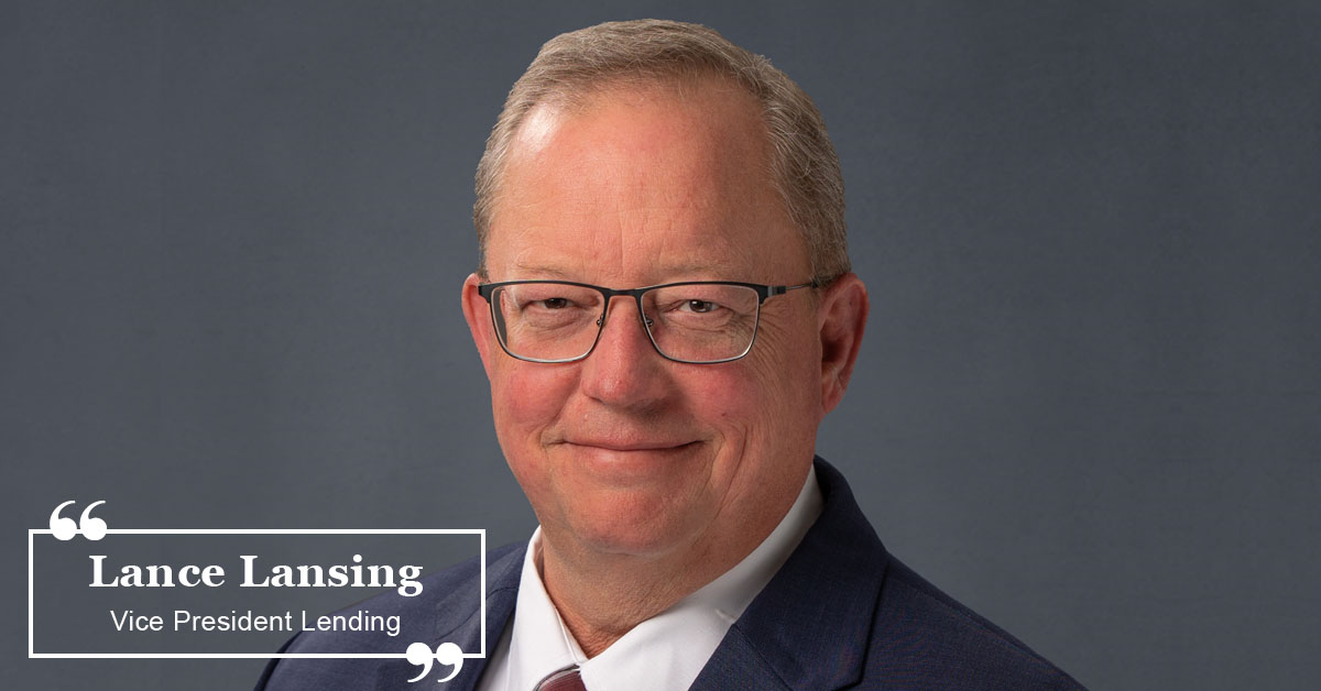 Lance Lansing Vice President Lending